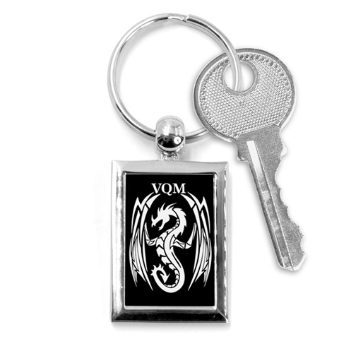 VQM Key Chain (Rectangle) from Wordwide Merch Front