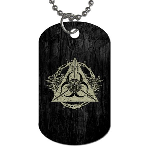 My Infected Soul Dogtag from Wordwide Merch Front